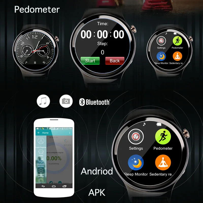 2015 новые смарт-зарядное часы T4 Smartwatch поддержка sim-sd карты Bluetooth SOS 1.6-дюймовый SMS MP3