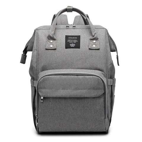 Водонепроницаемая модная сумка для подгузников для мам, большая сумка для ухода за ребенком, рюкзак для путешествий, дизайнерский рюкзак для детских подгузников на коляску