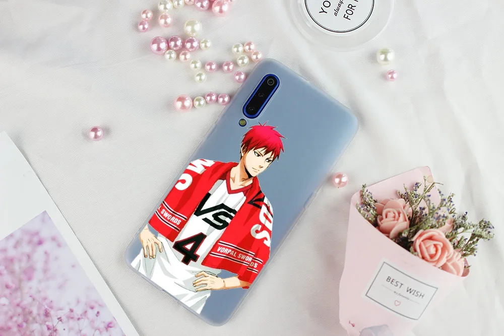 Чехол Kuroko из мягкого ТПУ для Xiaomi Mi 11 Pro Ultra 10 9 8 SE 6X 5X A3 A1 A2 LITE cc9 cc9e | Мобильные