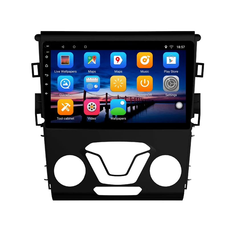 9 &quot2 Гб ОЗУ 32 ПЗУ Android 8 1 автомобильный DVD видео плеер gps для Ford Mondeo Fusion 2013 2014 аудио