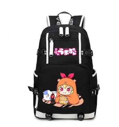 Высокое качество аниме Himouto! Умару-Чан повседневный нейлоновый рюкзак унисекс