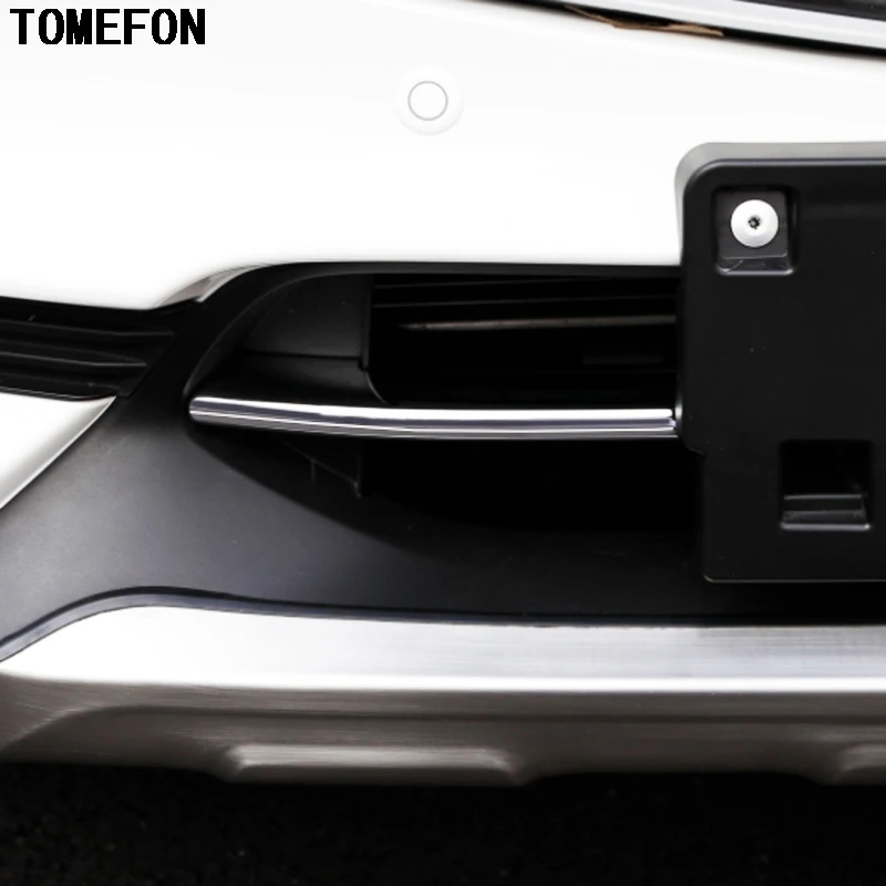 TOMEFON для Mazda CX 5 CX5 2017 2018 нержавеющая сталь Передняя решетка гриль Нижняя крышка
