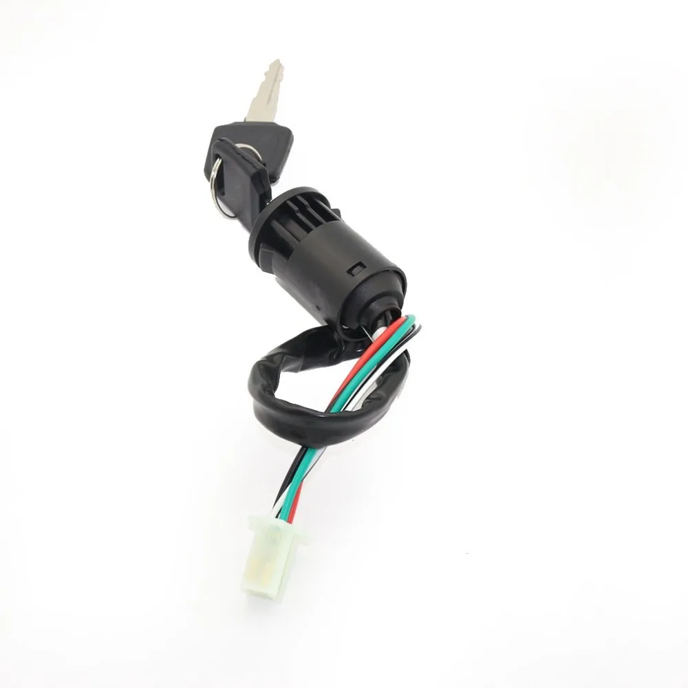 New 4 Wire Ignition Key Barrel Switch for 50cc 110cc 125cc 250cc PIT Quad Dirt Bike ATV