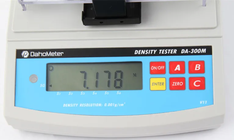 

DA-300M Smart Density Meter , Portable Densitometer , Smart Densimeter for High Precision Metal , Alloy , Hard Alloy