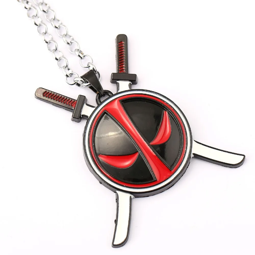 MS Jewelry Дэдпул колье металлическая подвеска для мужчин и женщин подарок кино Аниме