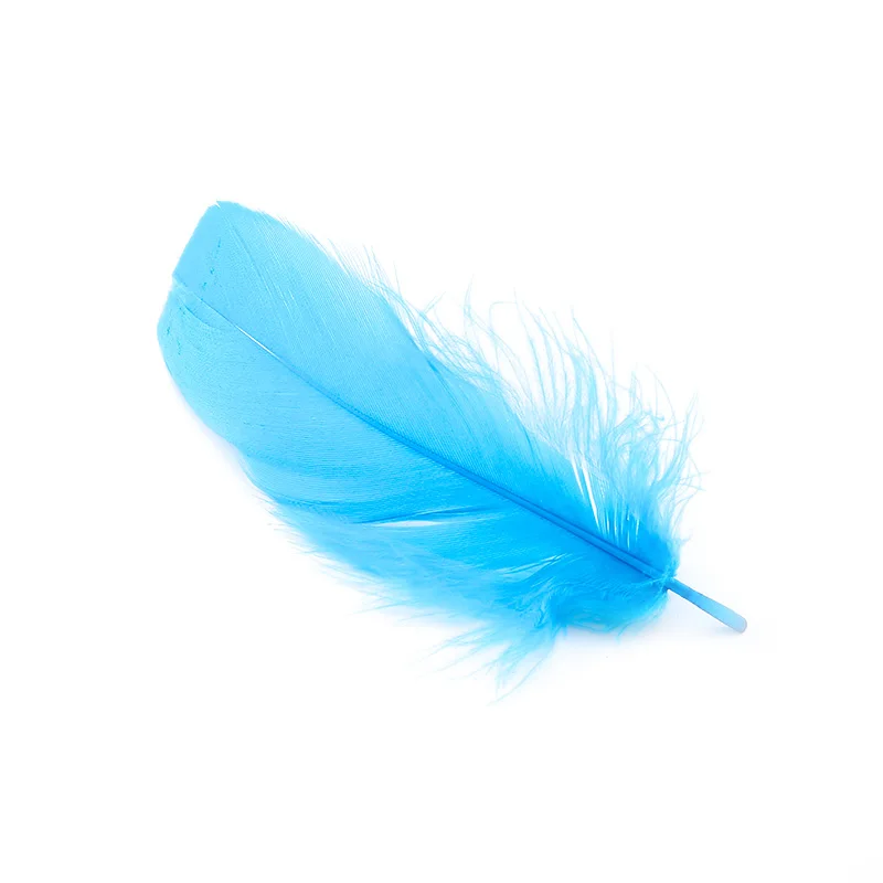 

Natural Goose Feather 7-10CM Wedding Dress Decoration Goose Hair Valentine's Day Christmas Decoration Supplies
