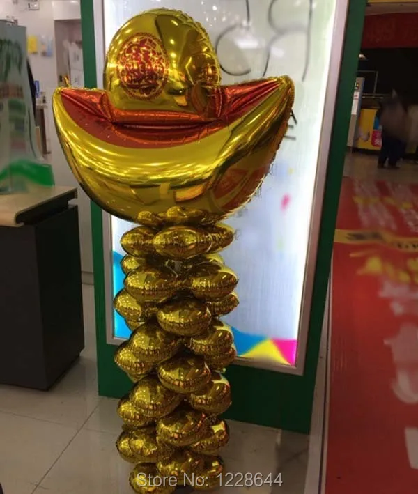 Воздушные шары из алюминиевой фольги 94 х90 см|foil balloons|foil goldfoil gold balloons |
