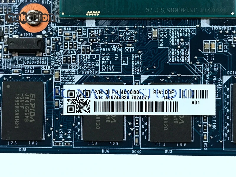 Материнская плата NOKOTION A1974483A DA0FI1MB8D0 для Sony VAIO SVF13N SVF13N24CXB 13 3 дюйма Core i5 4200U HD 4400
