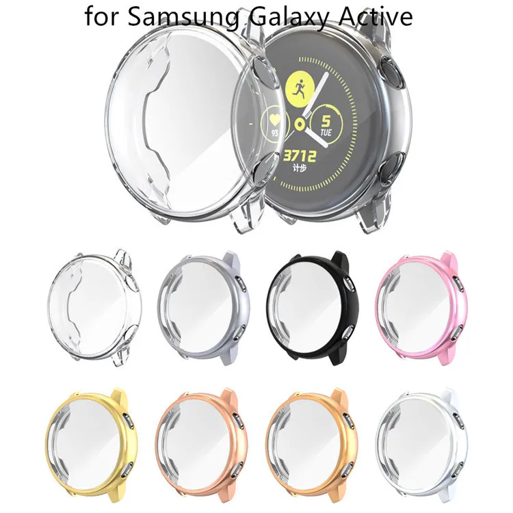 Новый защитный чехол из ТПУ для часов Samsung Galaxy Watch Active Мягкий экрана Frame - купить по