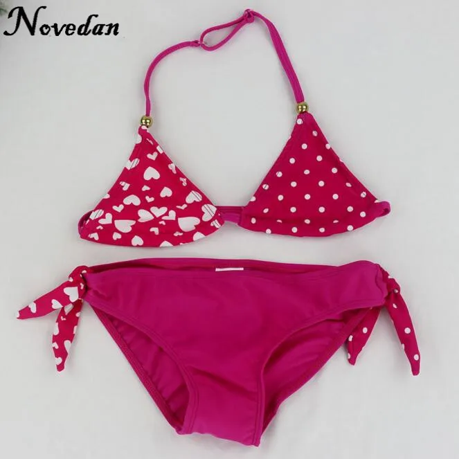 Новинка 2017 года бикини в полоску для девочек детский купальник купальный костюм