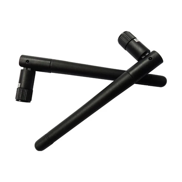10pcs/lot SW2400-ZD115 2.4GHz Rubber antenna foldable rf rod antennas
