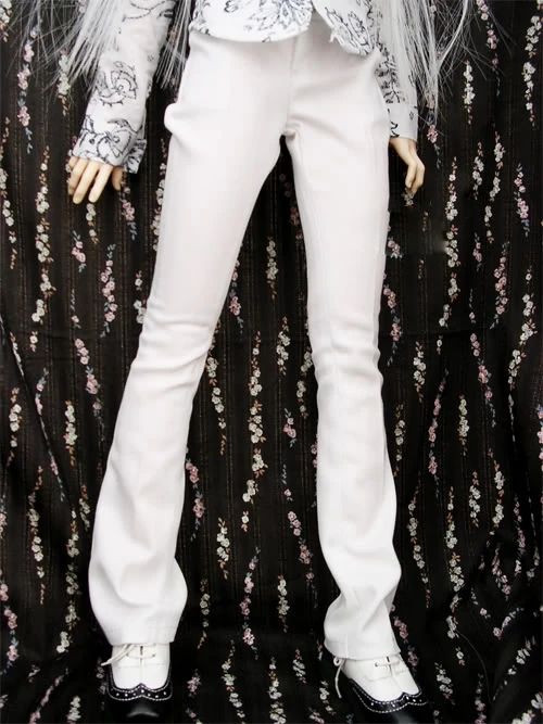 

Doll pants white khaki All-match pencil pants for 1/3 1/4 BJD DD SD MSD SD17 Uncle doll clothes accessories