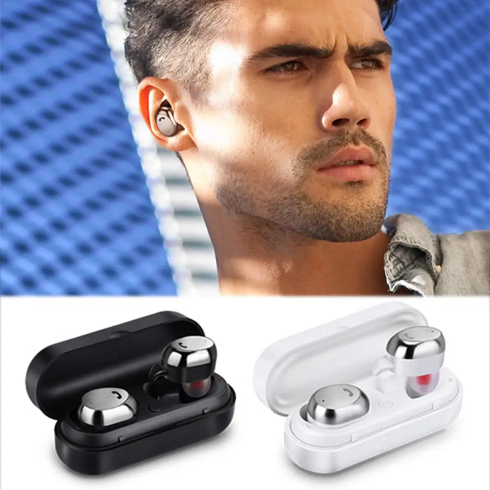 M9 TWS Bluetooth наушники Беспроводные спортивные 4 1 вкладыши стерео двойные