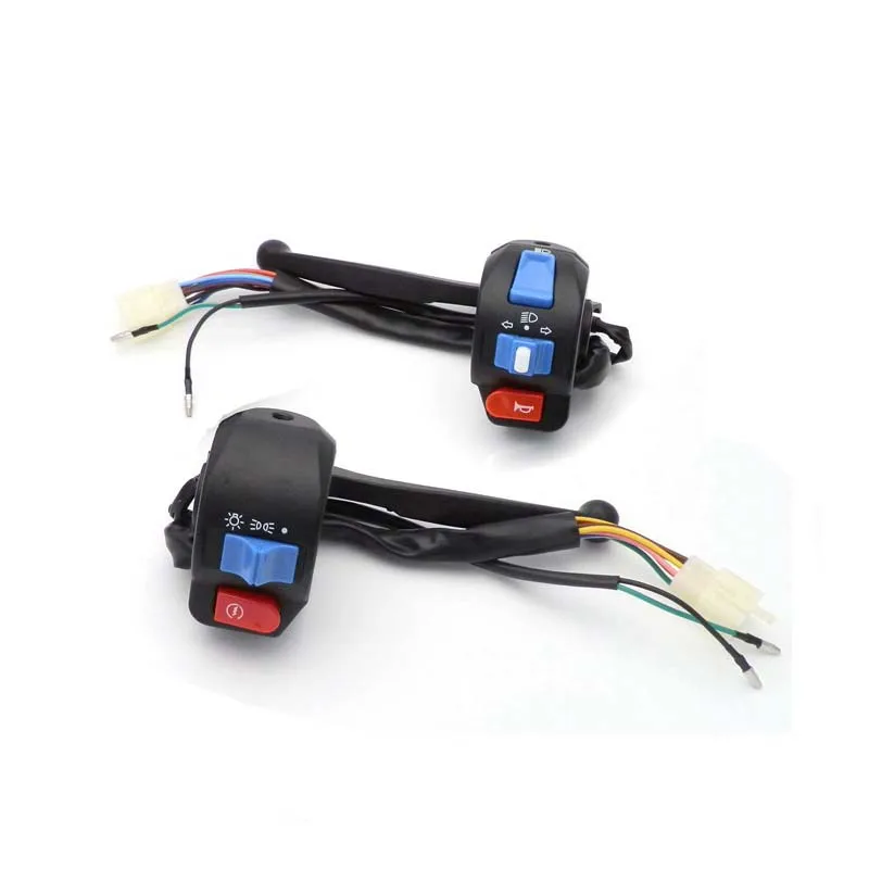 1 Pair Left and right Brake Lever Side Control Switch 22mm or 7/8 inch Handlebar for 139QMB Chinese Scooter Moped ATV