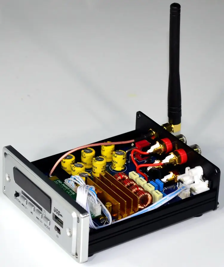 Мини TPA3116 50 Вт + 2 0 канальный цифровой MP3 Bluetooth усилитель класса D|Усилители