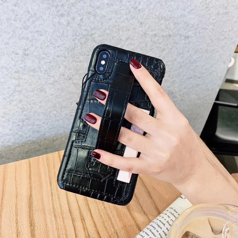 Для iPhone 11 Pro Xs Max Xr Роскошный чехол из крокодиловой змеиной кожи со слотом для карт из искусственной кожи для iPhone 6 6s 7 8 Plus X