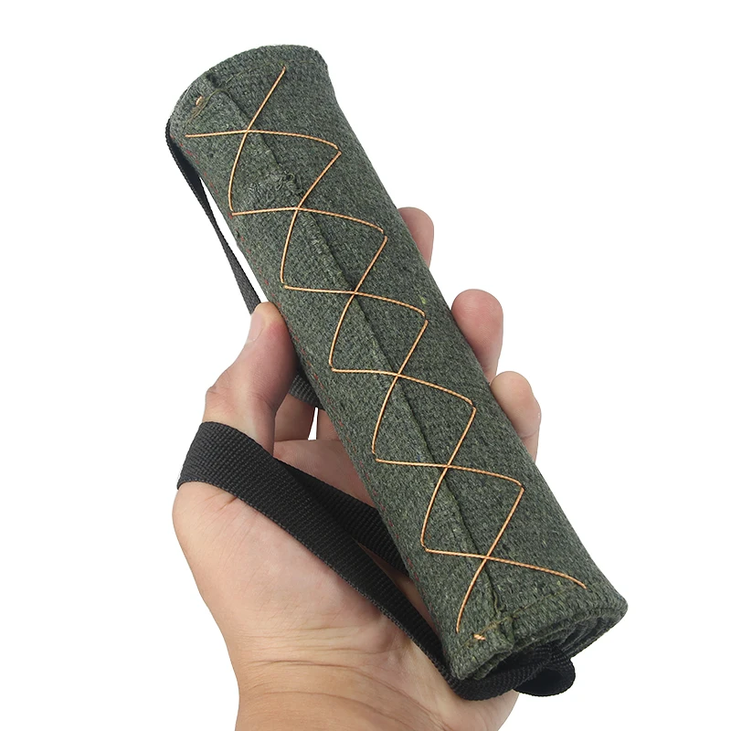 Прочная игрушка для домашних питомцев джутовая 2 ручки тренировочная