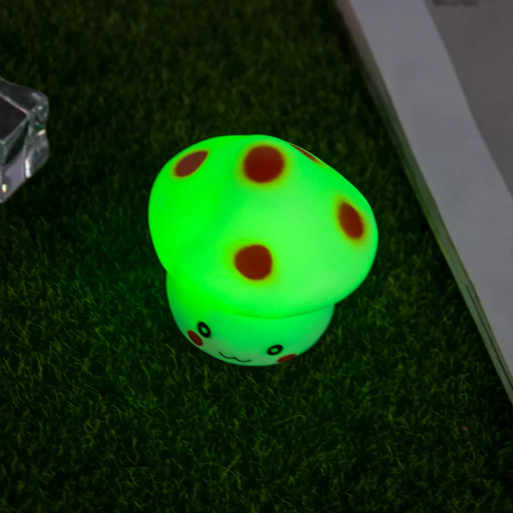 Новый 1 шт. светодиодный Ночной светильник в виде гриба Пресс отдать предпочтение