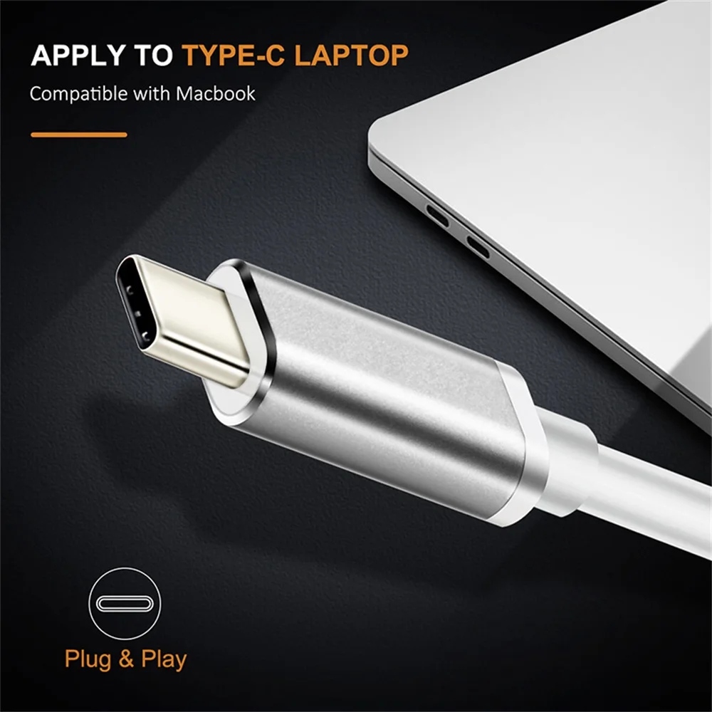 USB 3,1 type C к DisplayPort/мини преобразователь дисплейного порта Стандартный DP USB-C адаптер для Macbook Pro mini DP Женский конвертер