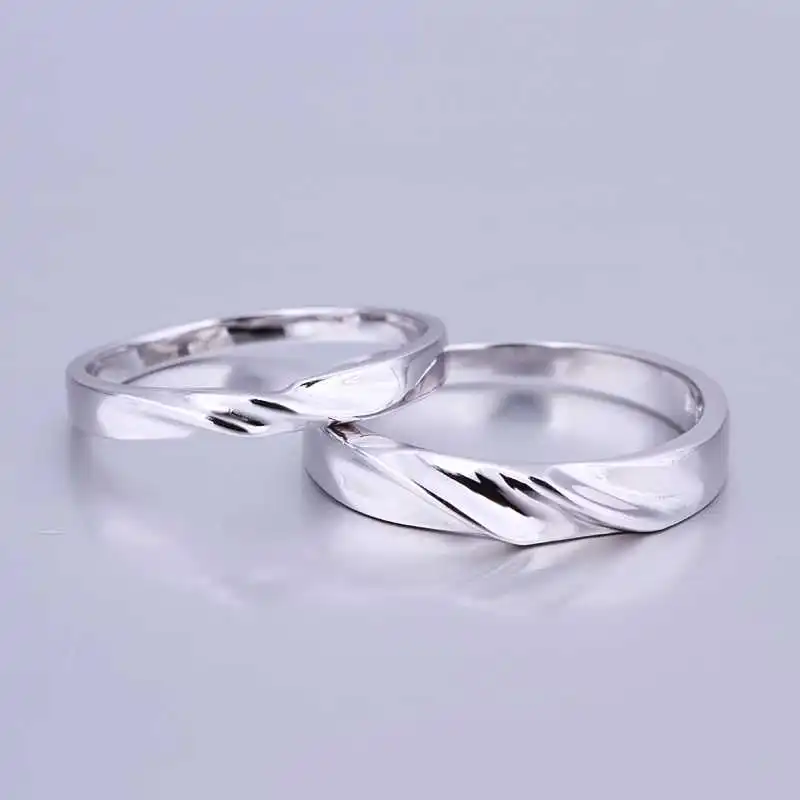 Fashion Platinum Plated Lovers Romantic Heart Ring High Quality Not Lose Color Antiallergic A Pair Sale XQGSS004 | Украшения и