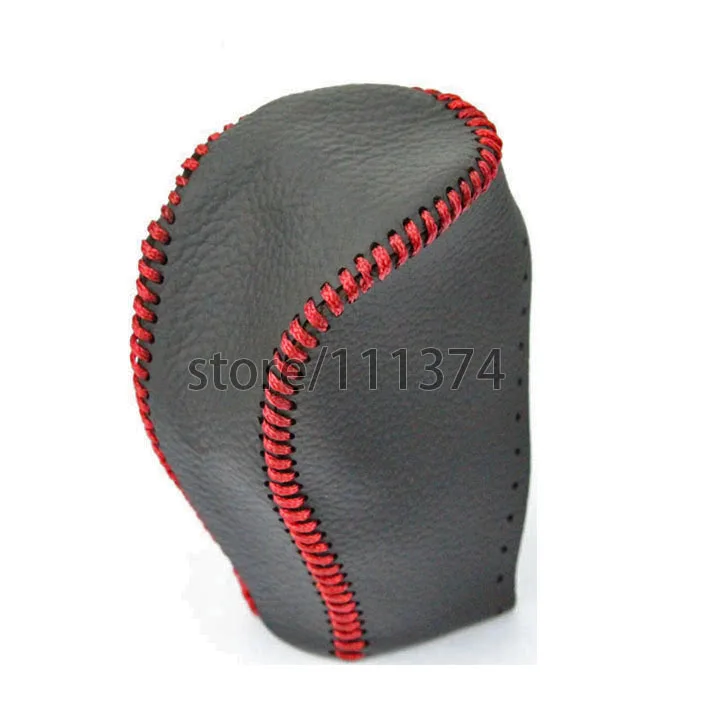 NULLA DIY натуральная кожа черная линия чехол для рычага переключения передач