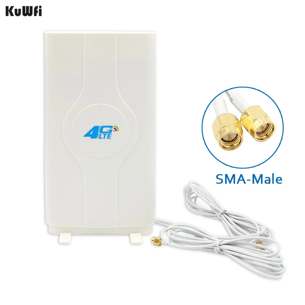 88dBi 3G 4G LTE Антенна мобильная антенна усилитель с 2 штекерами sma male панельная mimo
