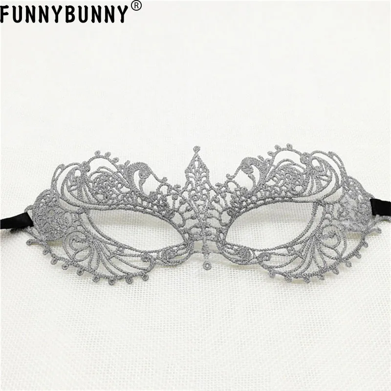 Женская классическая маска для глаз FUNNYBUNNY венецианская маскарадная кружевная
