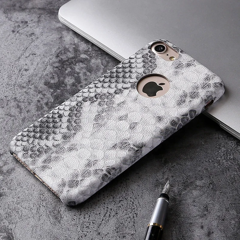 Для iPhone X 8 7 6 6S Plus мягкий чехол с дизайном змеиной кожи для 7Plus XS Max 5 S XR coque Fundas |