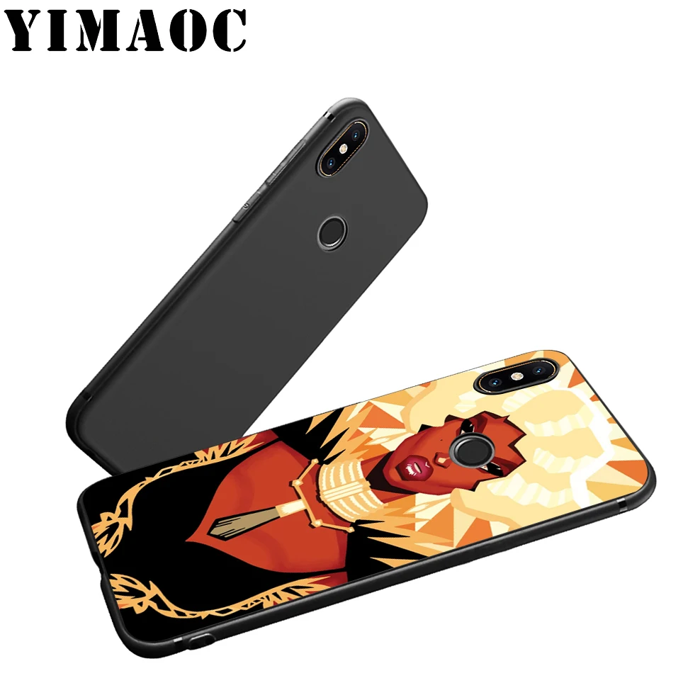 Мягкий силиконовый чехол YIMAOC RuPaul's Drag racing для Xiaomi Redmi Note 9 Mi 8 Se 7 6 6A A1 A2 4X 4A 5A 5 MAX 3 MiA1