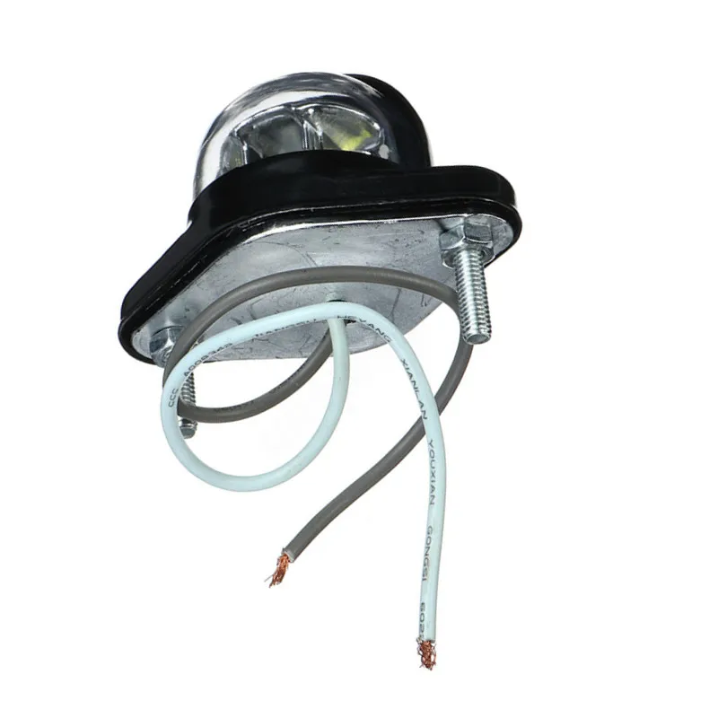 Универсальный светильник для номерного знака 2 шт. светодиодный 6 12/24 в прицепов