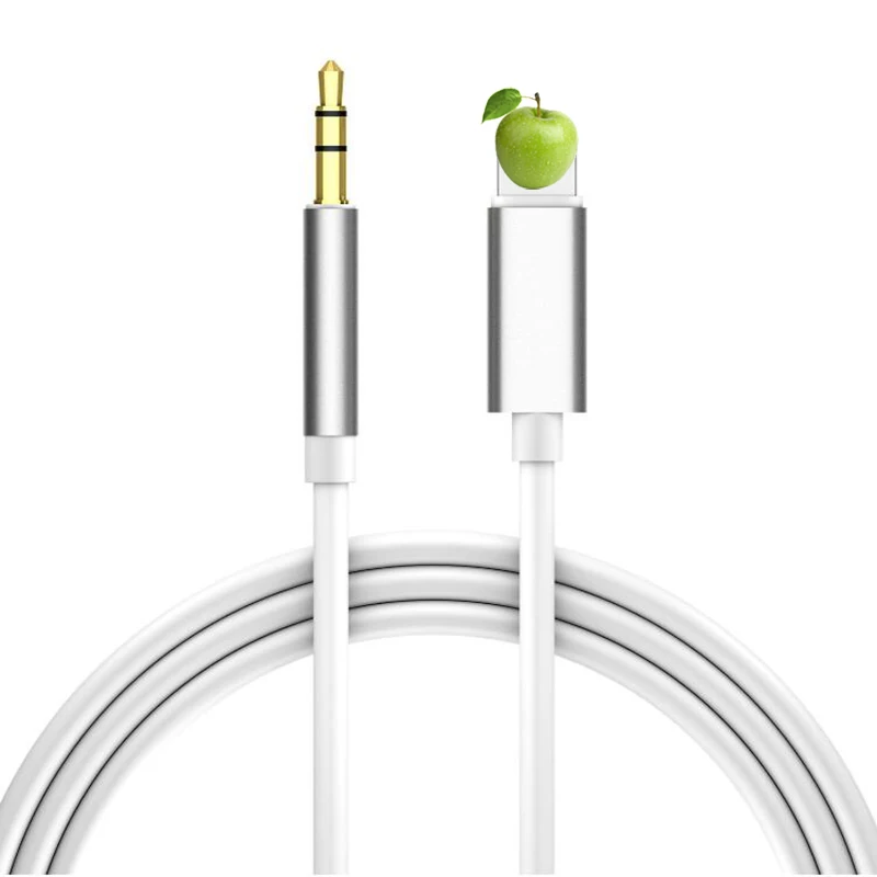 10 шт. для Lightning до 3 5 мм аудио кабель автомобильный AUX iPhone 7 8 X XR адаптер передача