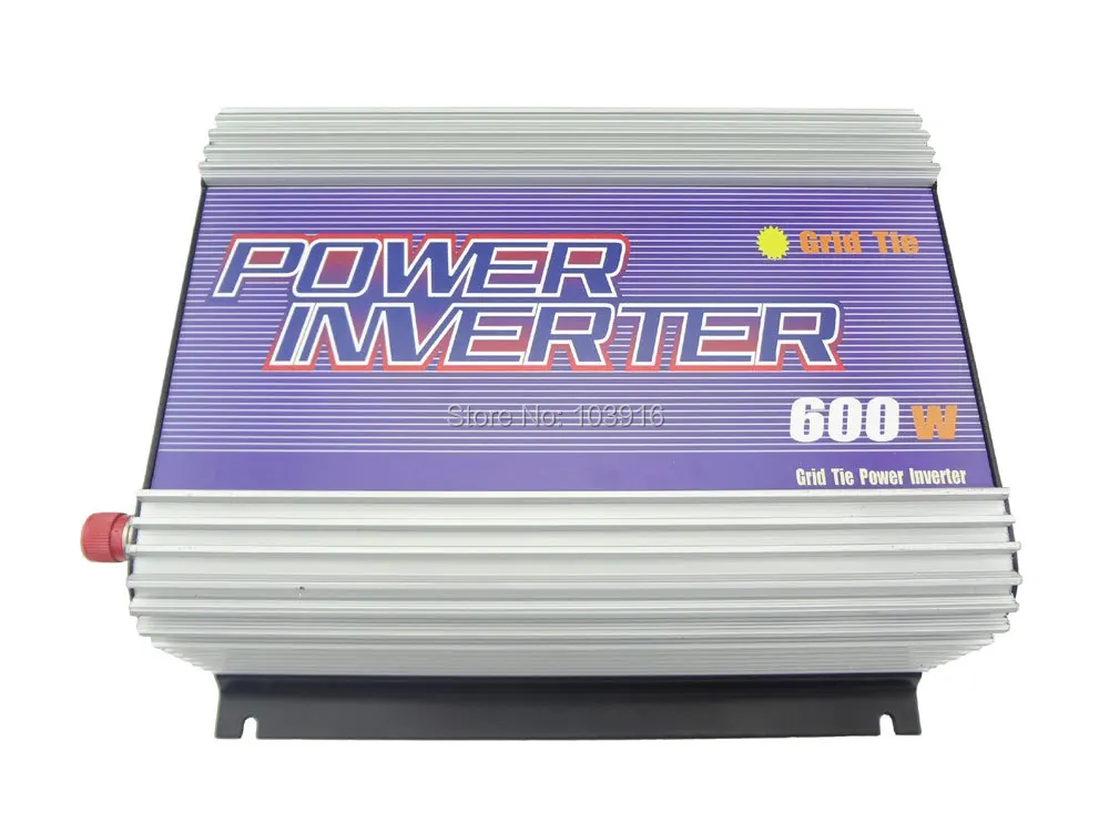 600 Вт сетевой инвертор (DC22V-60V до 110 В переменного тока) для фотоэлектрической