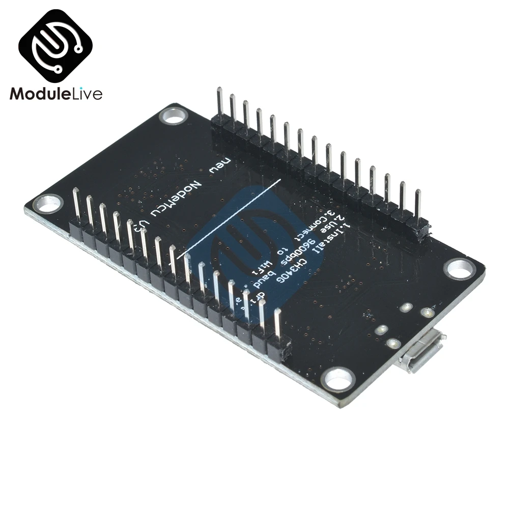 ESP8266 CH340G CH340 G Esp 12E NodeMcu Беспроводной Wi Fi модуль соединитель макетная плата на