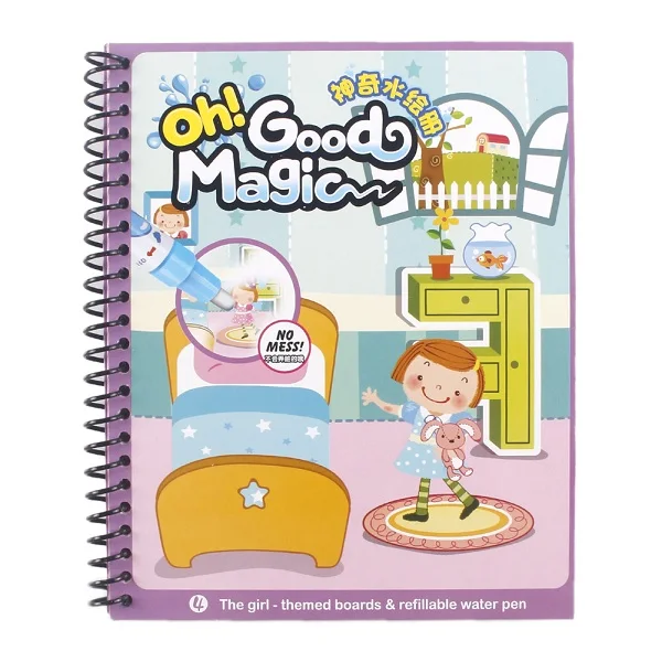 13 Магия воды Рисунок раскраска Doodle Magic Pen Картина доска для рисования книжка-раскраска для малышей развивающие игрушки подарок - Цвет: 13