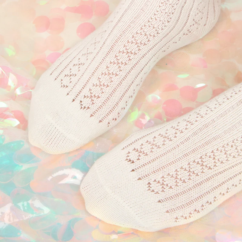 Japanese retro wild small fresh cotton and linen lace socks short hollow breathable students soft sister