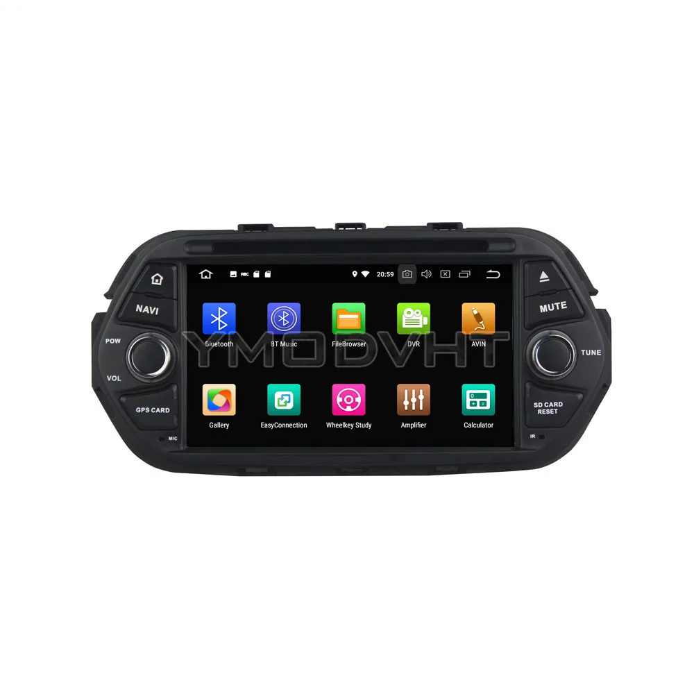 YMODVHT 7 дюймов 1024*600 Android 8 0 Восьмиядерный PX5 4 Гб ОЗУ 32 ПЗУ автомобильный DVD плеер