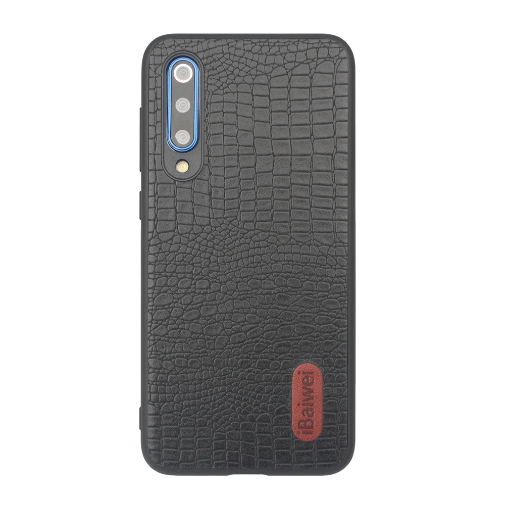 New Crocodile Pattern Phone Case For Xiaomi Mi 8 9 Back Luxury TPU Soft Edge Protection Cover for SE Coque |