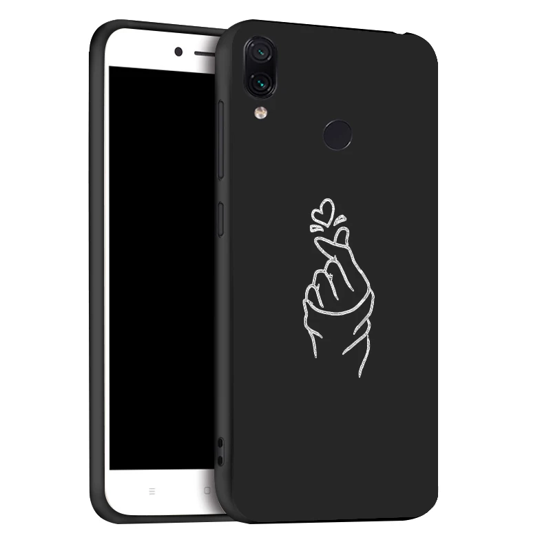 x072 Чехол Xiao mi Red mi Note 7 5 Pro 8 чехол Xio mi Red mi 7 S2 чехол 3D DIY Окрашенный черный чехол для Xiaomi mi 9 SE A1 A2 9T бампер Funda - Цвет: x072