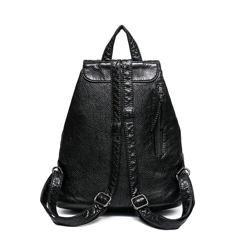 2018 высококачественные кожаные рюкзаки из состаренной кожи сумка школьные для