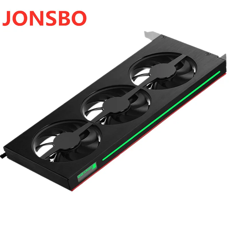 JONSBO вентилятор водяного охлаждения Радиатор VGA кулер радиатор для PCI Graphis карты Поддержка материнская плата AURA SYNC 12 В 4PIN RGB Освещение
