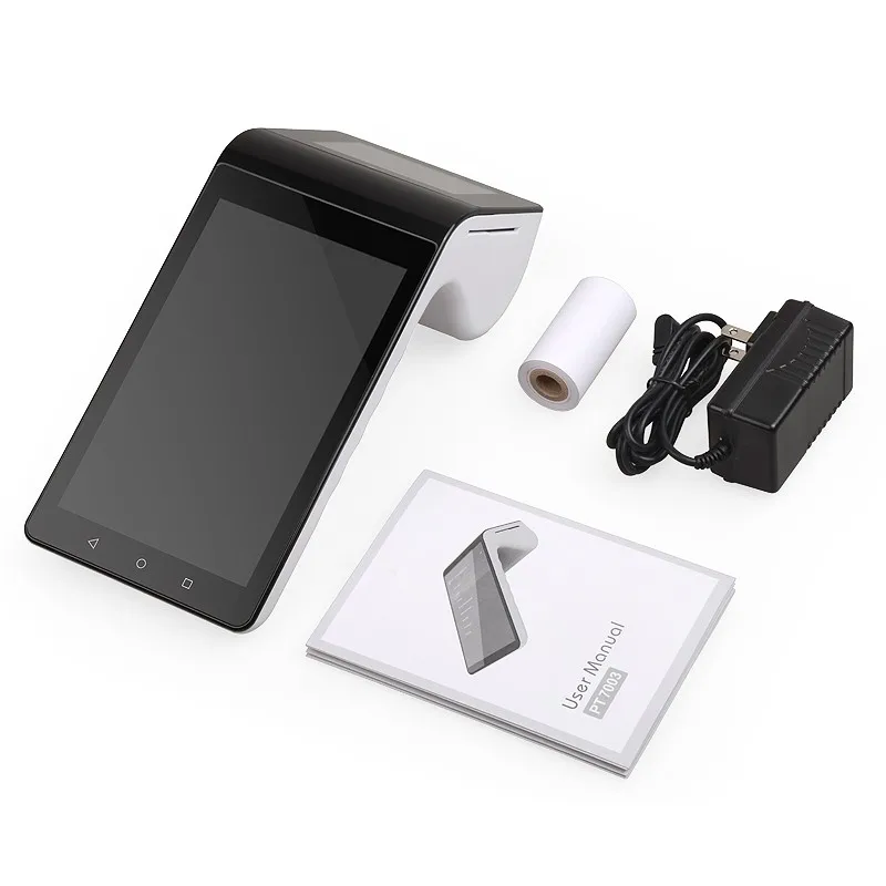 7 дюймовый android 4g IC NFC кард ридер Точка продаж машина PT 7003|point of sale|point cpointing machine |
