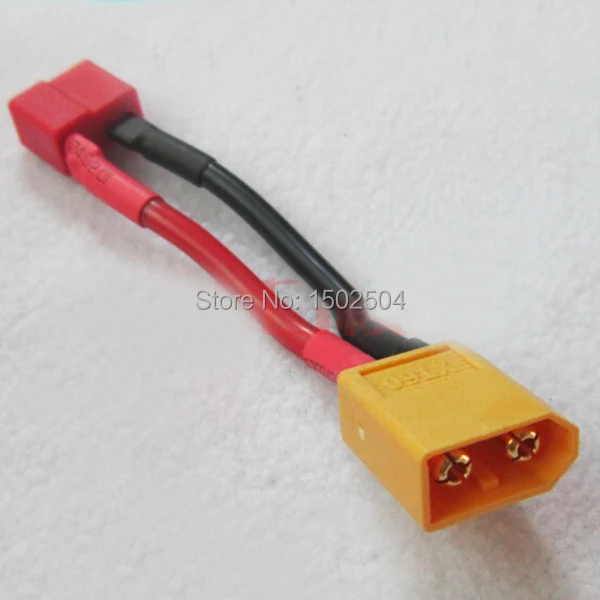 

T Female to XT60 male Adapter Converter cable 50mm for RC Lipo Battery