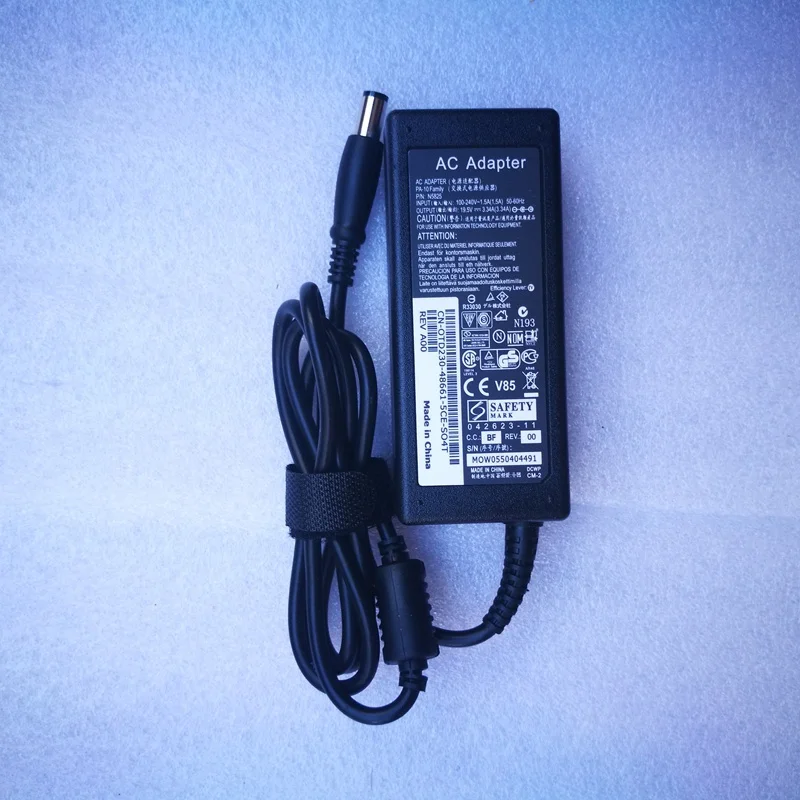 DOLMOBILE 19.5V 3.34A AC Adapter Charger Power Supply for Dell Inspiron 15 1750 1545 1525 6000 8600 PA12 XPS M1330 PA-12 PA-21