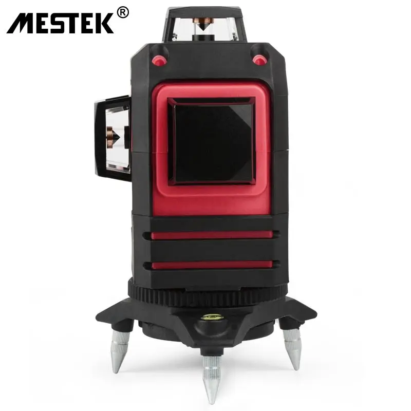 Лазерный уровень MESTEK 12 линий 3D Нивелир автонивелир 360 самонивелирующийся нивелир