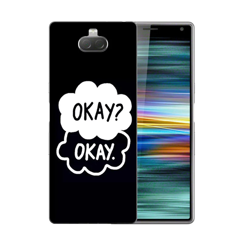 Силиконовый защитный чехол для Sony Xperia XZ2 XA1 XA2 Ultra Plus 10 Z5 Ручной Чехол Compact H8314 -