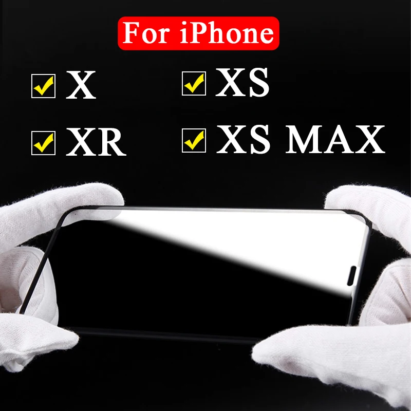 Защитное стекло для apple iphone x xs max xr xmax 10xs 10 10s 10r | Мобильные телефоны и аксессуары