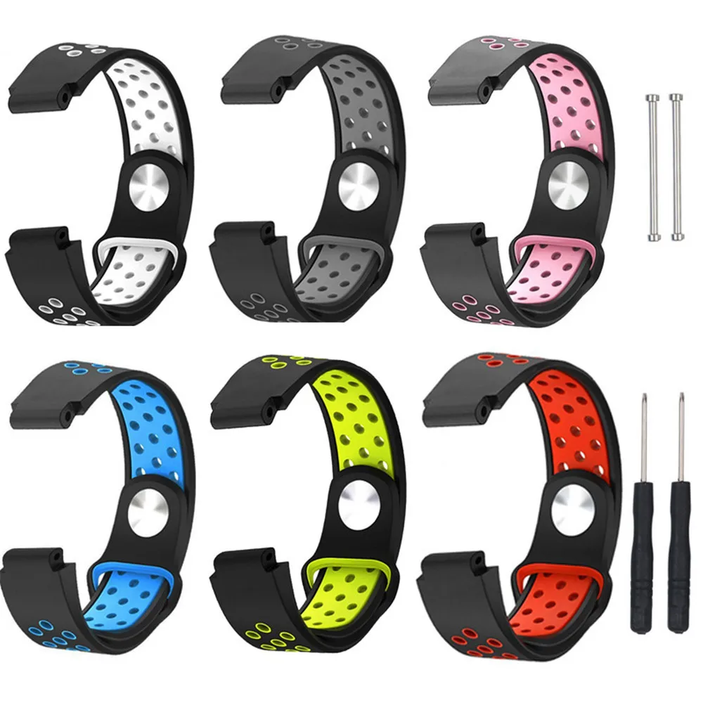 Сменный силиконовый ремешок для наручных часов Garmin Forerunner 230 235 220 620 630 735 умные часы умные аксессуары