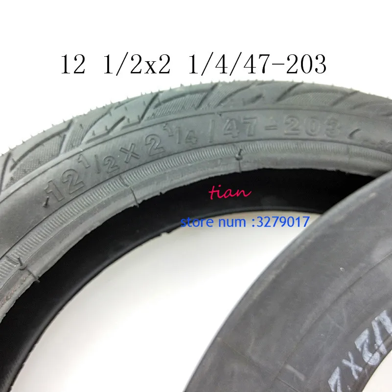 Super12 1/2X2 1/4(47/57/62-203) шин подходит для многих газовых электрических скутеров 12 дюймов пробка автошины для ST1201 ST1202 e-велосипеда 12 1/2X2 1/4