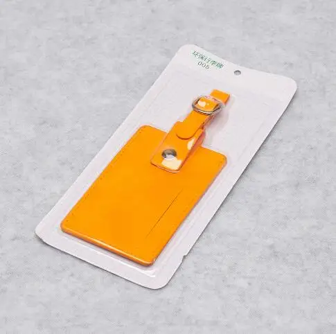 orange Zongshu синий защелкивающийся лоскут pu кожаная дорожная багажная сумка бирка Имя адрес телефон этикетка держатель багажная бирка с путешествия - Цвет: orange