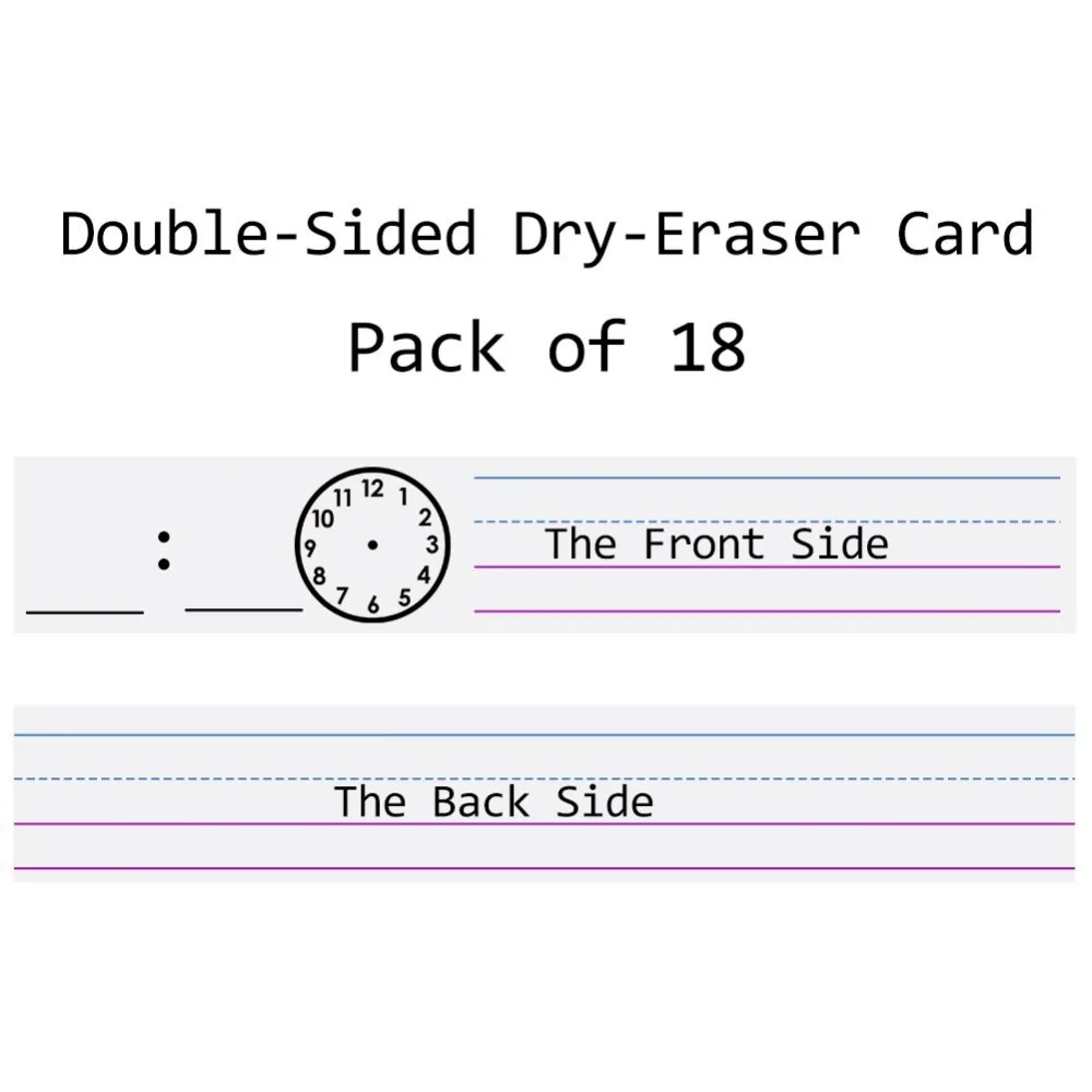 Godery Scheduling Pocket Chart, 13+1 Pocket, Daily Class Schedule Pocket Chart with 18 Dry-Eraser Cards, Ideal for Classroom